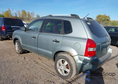 2006 Hyundai Tucson Gl z USA, uszkodzony, nr VIN KM8JM12B76U472044